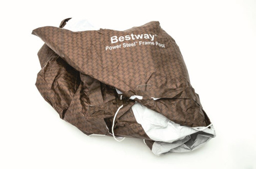 Liner di ricambio per piscina Power Steel Swim Vista ovale da 427x250x100 cm rattan marrone