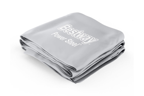 Liner di ricambio per piscina Power Steel rettangolare da 412x201x122 cm grigio chiaro