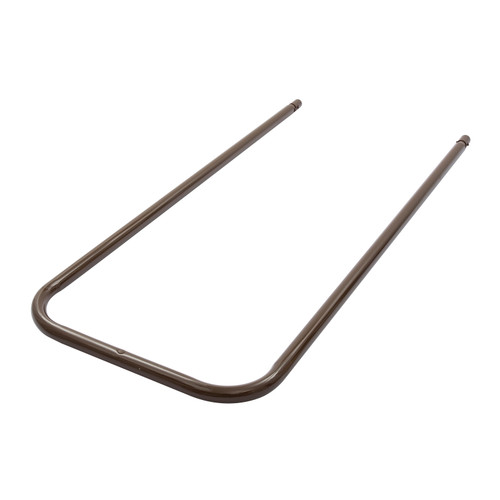 Supporto laterale a U effetto smerigliato per piscine ovali Power Steel Swim Vista da 427x250x100 cm