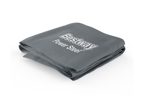 Liner di ricambio per piscina rettangolare Power Steel da 282x196x84 cm grigio scuro