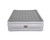 Materasso gonfiabile matrimoniale da 203x152x46 cm grigio