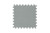 Tappeto grigio componibile per piscina da 50x50 cm