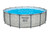 Set piscina da 488x122 cm effetto pietra