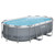 Piscina solo struttura grigio scuro - 427x250x100 cm