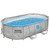Piscina base struttura e liner ovale da 427x250x100 cm