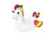 Cavalcabile da piscina extra large Unicorno gonfiabile