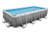 Piscina solo struttura effetto rattan - 488x244x122 cm