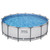 Set piscina da 457x122 cm grigio chiaro