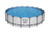 Set piscina da 549x122 cm grigio chiaro