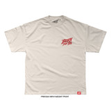 Born For This™ Core Logo Tee (Natural) — front