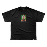 Luchador Mexico Tee (Black) — front