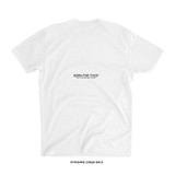 Born For This™ CORE Monogram Tee (White) — back