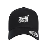 Born For This™ CORE Logo Cotton A-Frame (Black) — front