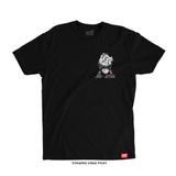 Heart First Jiu Jitsu Dept. Tee (Black) — front