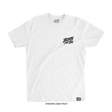 Born For This™ CORE Logo Tee (White) — front
