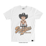 Diego Lopes Bobblehead Vintage Tee (White) — front