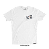 Diego Lopes 'Wrong Tree BIG Back' Tee (White) — front