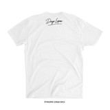 Diego Lopes 'Wrong Tree BIG Front' Tee (White) — back