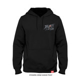 Diego Lopes 'Wrong Tree BIG Back' Premium Heavyweight Hoodie (Black) — front