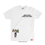 Diego Lopes UFC 325 'Road to the Championship' Tee (White) — front
