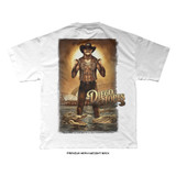 Diego Lopes UFC 325 'Crocodile Lopes' Tee (White) — back