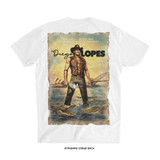 Diego Lopes UFC 325 'Diego Dundee' Tee (White) — back