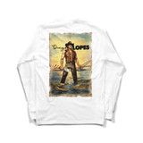Diego Lopes UFC 325 'Diego Dundee' Tee (White) — back