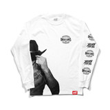 Diego Lopes UFC 325 'Worldwide' Tee (White) — front