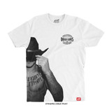 Diego Lopes UFC 325 'Worldwide' Tee (White) — front