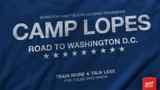 Diego Lopes 'CAMP LOPES' Tee (Blue) — view 3