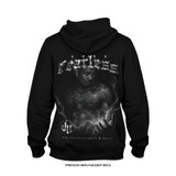 Joshua Van 'Born Fearless Photo' Premium + Standard Issue  Heavyweight Hoodie (Black) — back