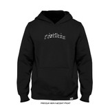 Joshua Van 'Born Fearless Photo' Premium + Standard Issue  Heavyweight Hoodie (Black) — front