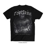 Joshua Van 'Born Fearless Photo' Tee (Black) — back