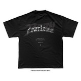 Joshua Van 'Born Fearless' Tee (Black) — back