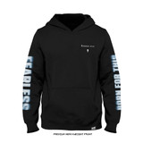 Joshua Van 'Fearless Blur' Premium + Signature Issue  Heavyweight Hoodie (Black) — front