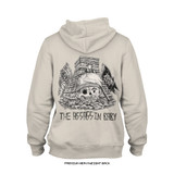Brandon Moreno 'El Pyramide' Premium Hoodie (Natural) — back