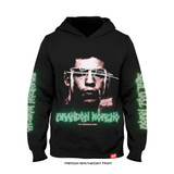 Brandon Moreno 'World Tour' Heavyweight Hoodie (Black) — front
