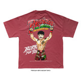 Brandon Moreno 'Super Assassin Baby WIN' Tee (Clay) — back