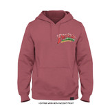 Brandon Moreno 'Super Assassin Baby WIN' Vintage Wash Hoodie (Clay) — front