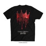 Bobby 'KING' Green 'CROWN DRIP' Tee (Black X Red) — back