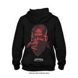 Bobby 'KING' Green 'BANDANA' Heavyweight Hoodie (Black) — back