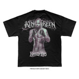 Bobby 'KING' Green 'WAR READY' Tee (Black) — back