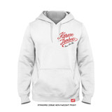 The Korean Zombie 'ZOMBIE SHAKA' Hoodie (White) — front