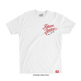 The Korean Zombie 'ZOMBIE SHAKA' T-Shirt (White) — front