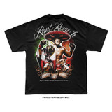 Raul Rosas Jr. 'Vintage Collage' Tee (Black) — back