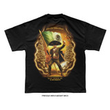 Raul Rosas Jr. 'Hasta La Victoria' Tee (Black) — back