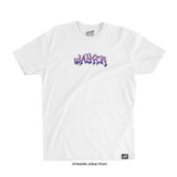 Johnny Walker 'VR COLLAGE' Tee (White) — front