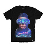 Johnny Walker 'READY WALKER VR' Tee (Black) — front