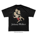 Johnny Walker 'ANIMATED' Tee (Black) — back