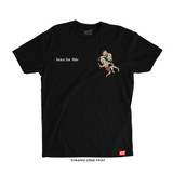 Johnny Walker 'ANIMATED' Tee (Black) — front